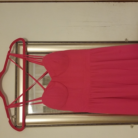 NEW- American eagle outfitters pink maxi dress - Picture 3 of 4